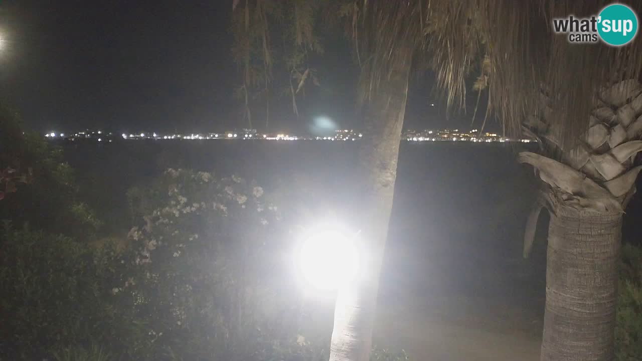 Webcam en direct Capoterra – Plage de La Maddalena – Sardaigne – Italie