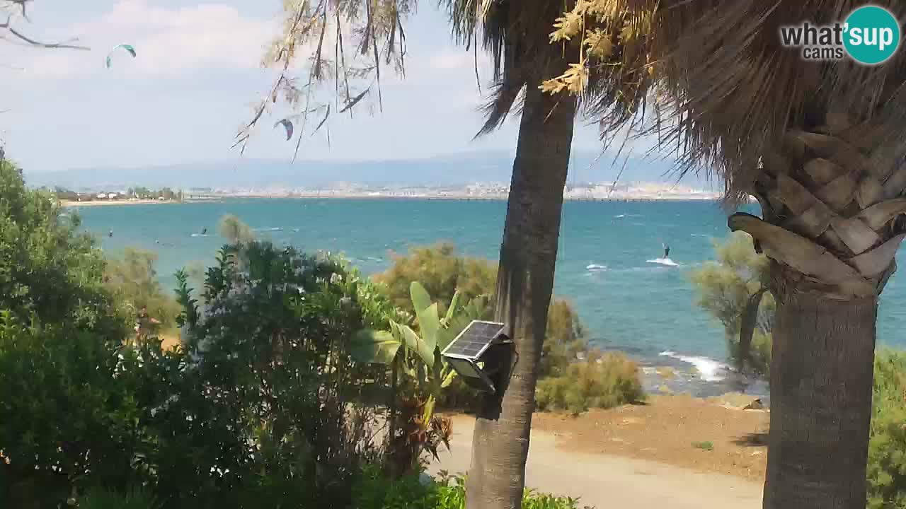 Live Webcam Capoterra – La Maddalena Strand – Sardinien – Italien