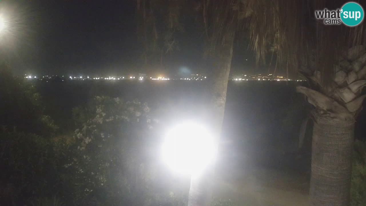 Live webcam Capoterra – Spiaggia della Maddalena – Sardegna – Italia