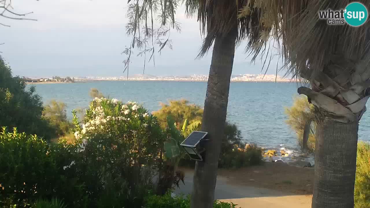 Live webcam Capoterra – La Maddalena beach – Sardinia – Italy
