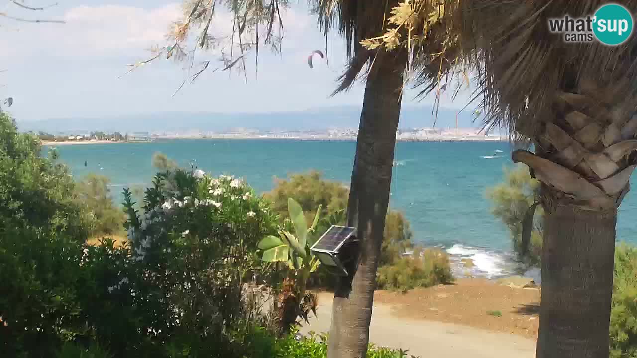 Spletna kamera v živo Capoterra – plaža La Maddalena – Sardinija – Italija