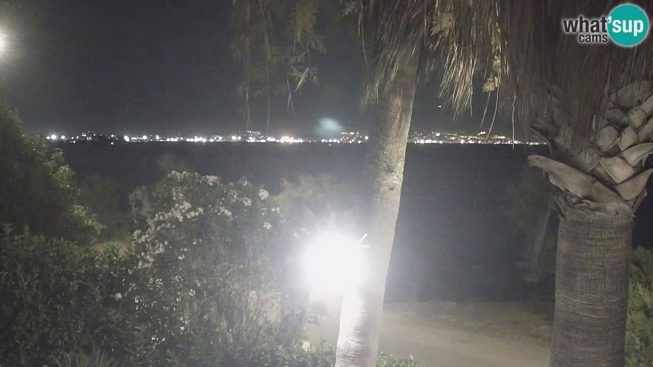 Live webcam Capoterra – La Maddalena beach – Sardinia – Italy
