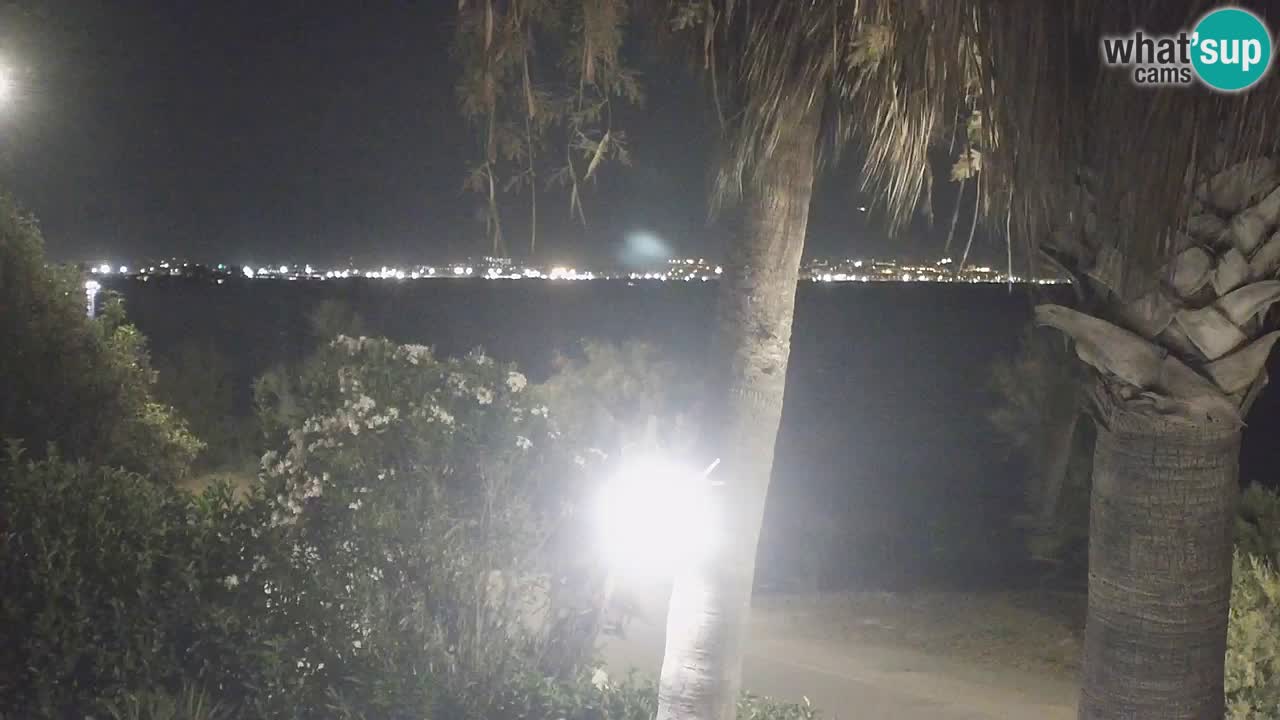 Live webcam Capoterra – Spiaggia della Maddalena – Sardegna – Italia
