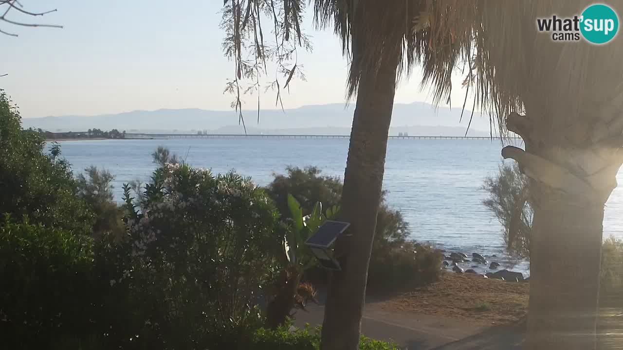 Live webcam Capoterra – La Maddalena beach – Sardinia – Italy