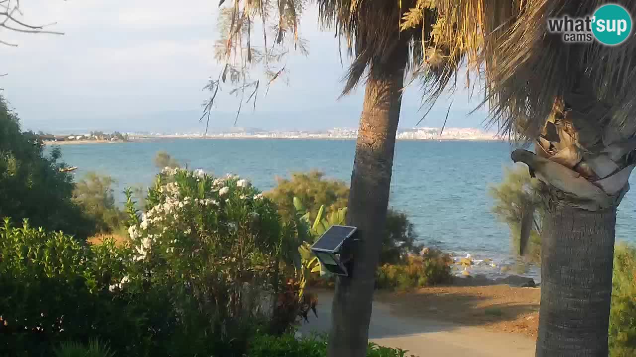 Live Webcam Capoterra – La Maddalena Strand – Sardinien – Italien
