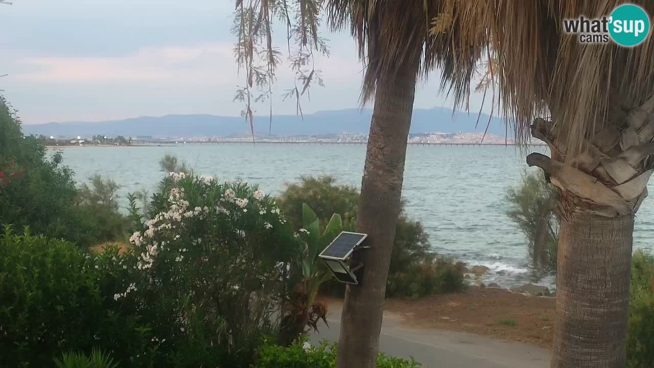 Webcam en vivo Capoterra – Playa La Maddalena – Cerdeña – Italia