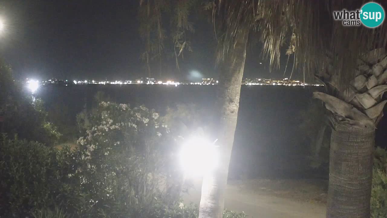 Live webcam Capoterra – La Maddalena beach – Sardinia – Italy