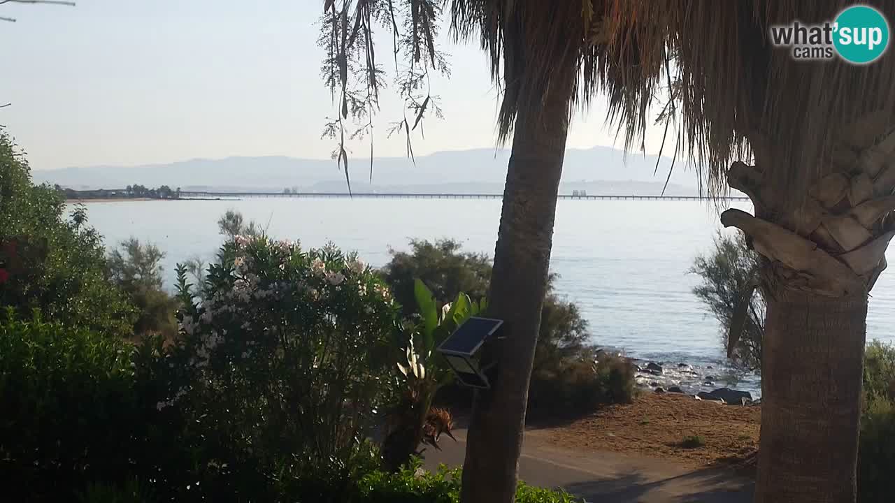 Webcam en vivo Capoterra – Playa La Maddalena – Cerdeña – Italia