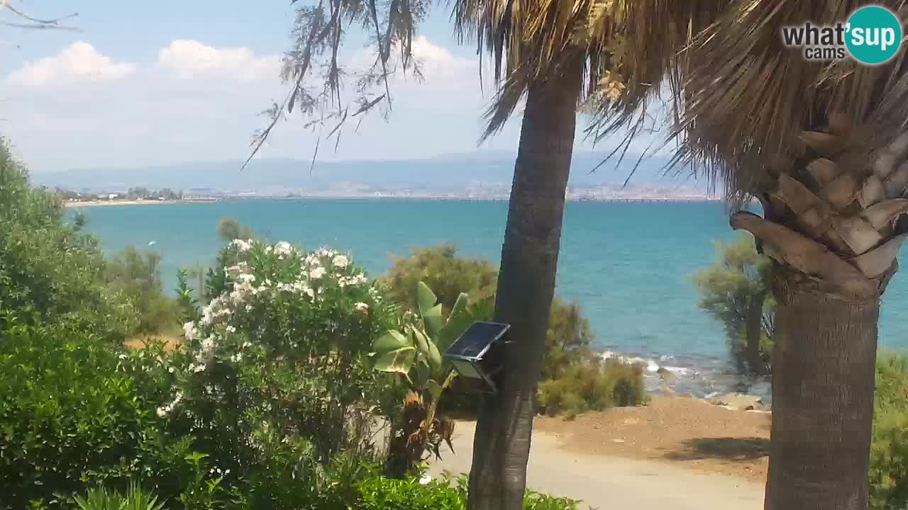 Web kamera uživo Capoterra – plaža La Maddalena – Sardinija – Italija