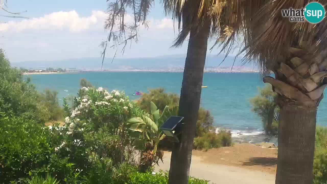 Web kamera uživo Capoterra – plaža La Maddalena – Sardinija – Italija