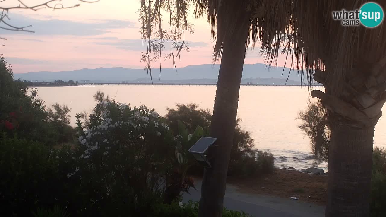 Live webcam Capoterra – La Maddalena beach – Sardinia – Italy
