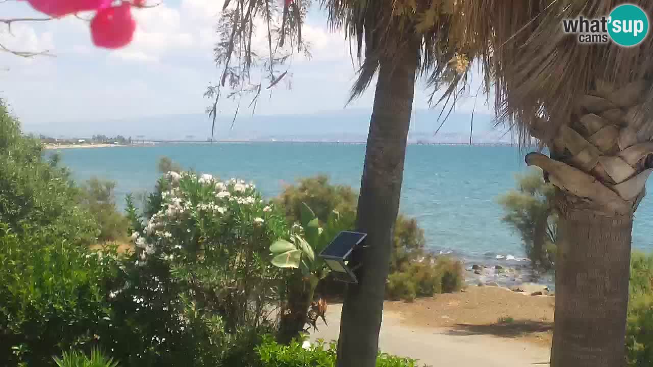 Live Webcam Capoterra – La Maddalena Strand – Sardinien – Italien