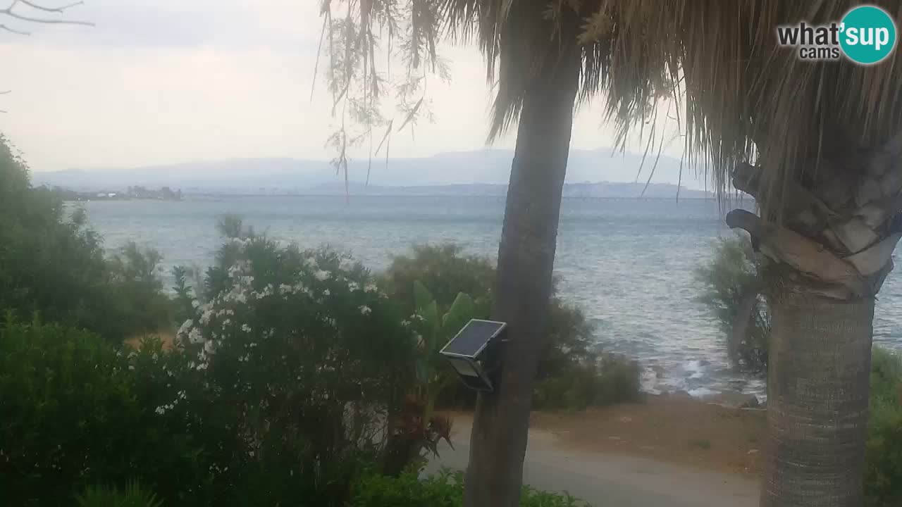Live webcam Capoterra – La Maddalena beach – Sardinia – Italy