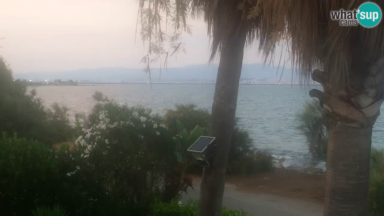 Webcam en vivo Capoterra – Playa La Maddalena – Cerdeña – Italia