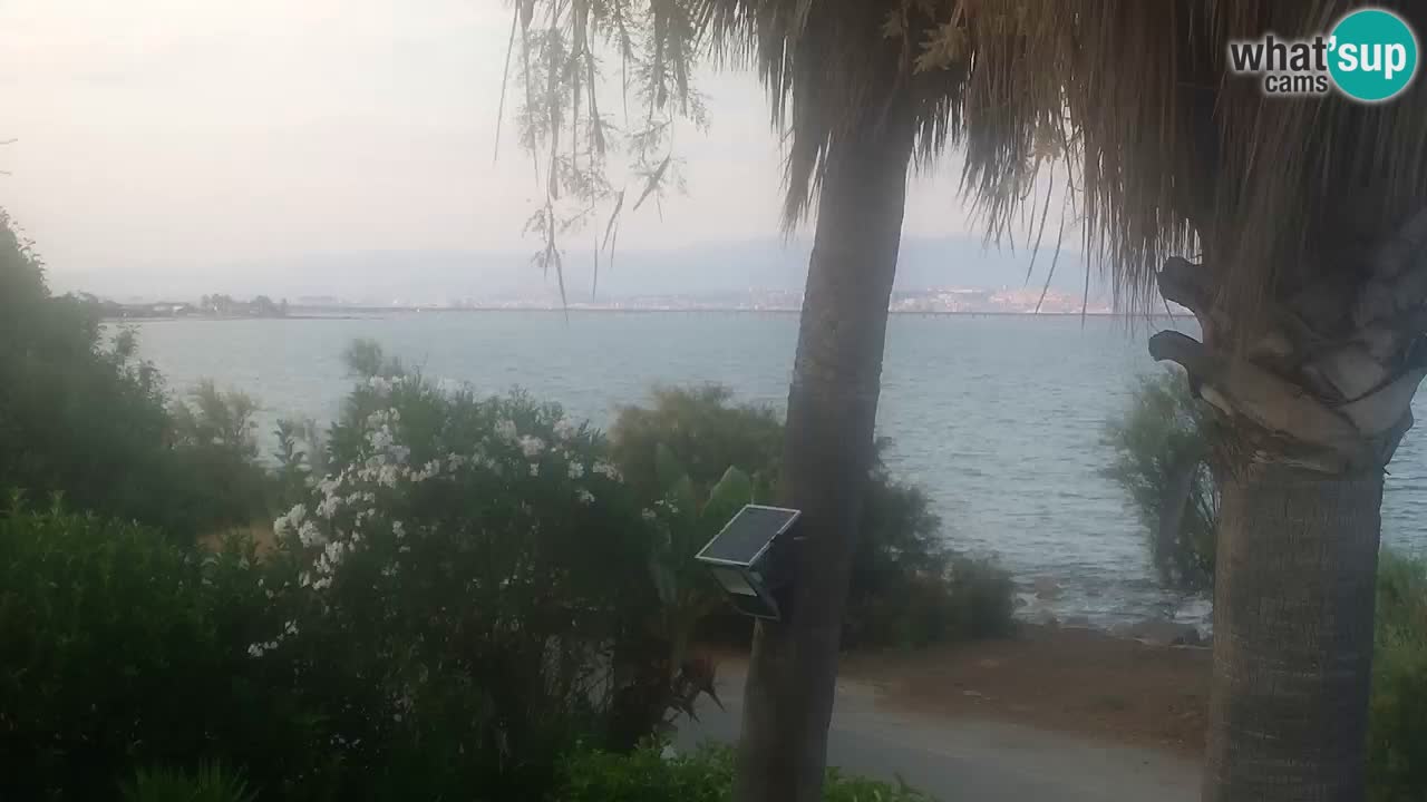 Webcam en vivo Capoterra – Playa La Maddalena – Cerdeña – Italia