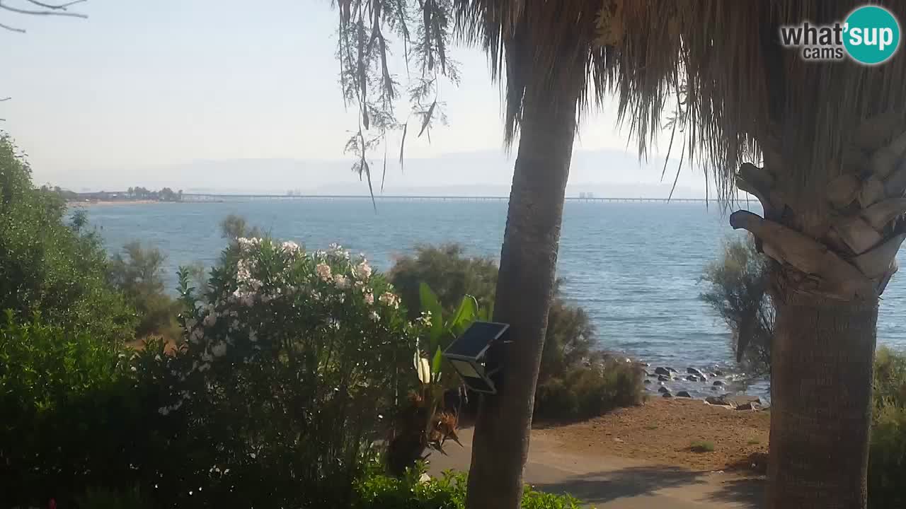 Live webcam Capoterra – La Maddalena beach – Sardinia – Italy