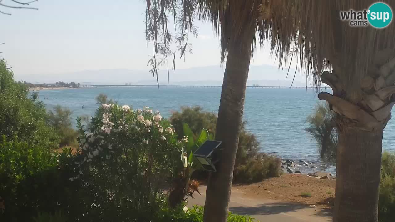 Live Webcam Capoterra – La Maddalena Strand – Sardinien – Italien
