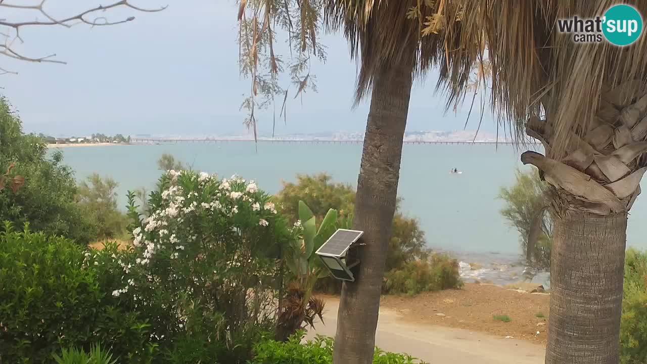 Live webcam Capoterra – La Maddalena beach – Sardinia – Italy