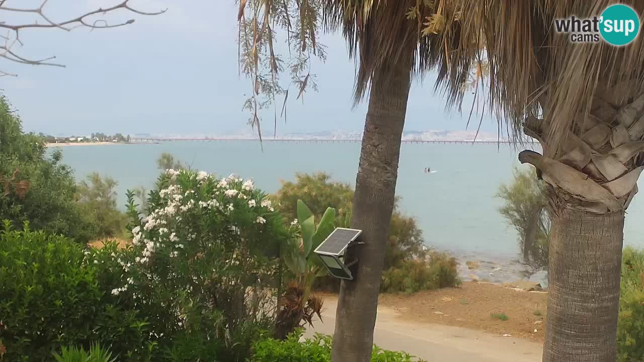 Live webcam Capoterra – La Maddalena beach – Sardinia – Italy
