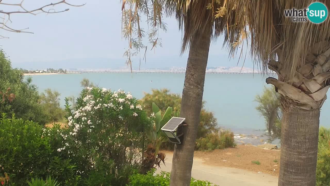 Webcam en vivo Capoterra – Playa La Maddalena – Cerdeña – Italia