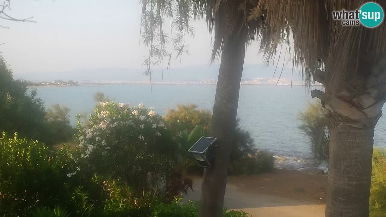Web kamera uživo Capoterra – plaža La Maddalena – Sardinija – Italija