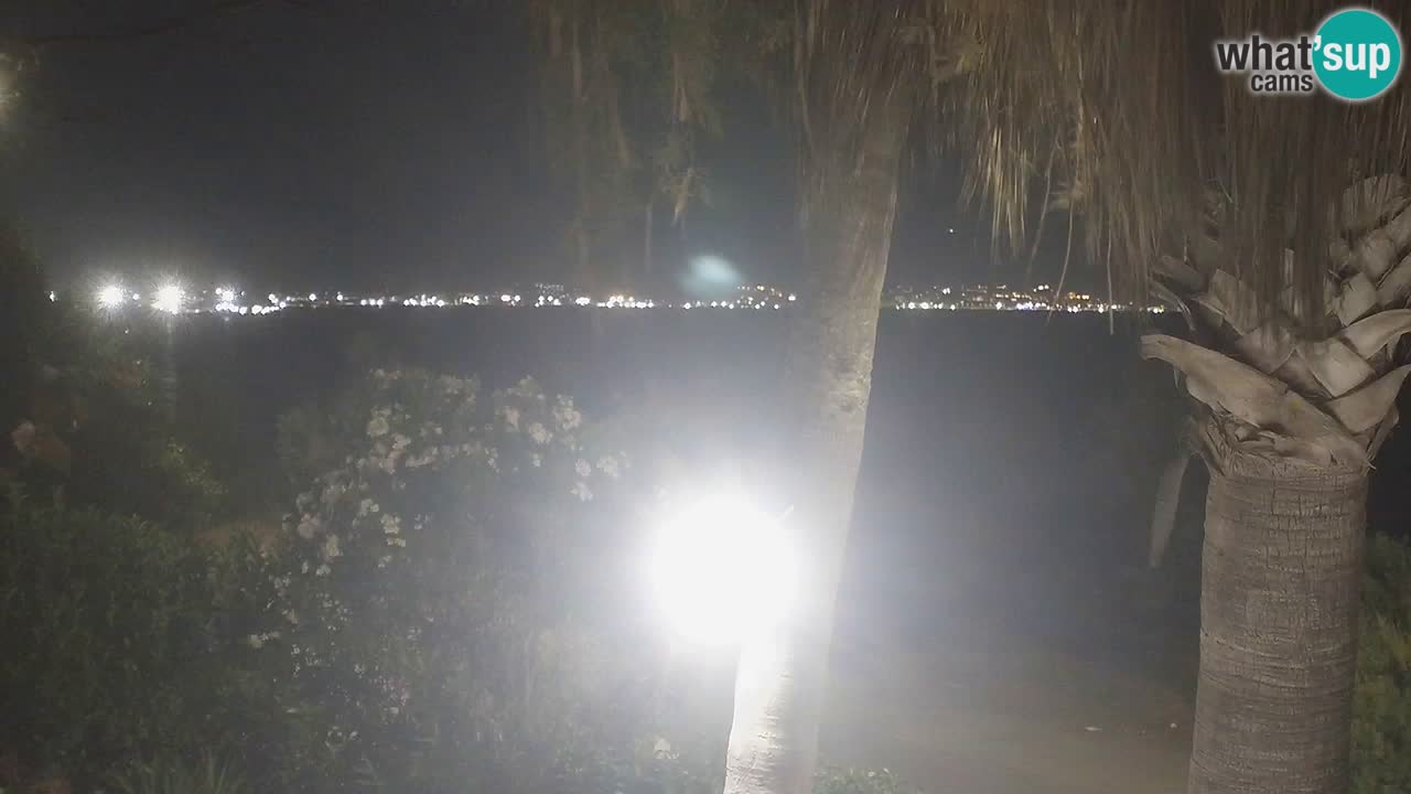 Webcam en vivo Capoterra – Playa La Maddalena – Cerdeña – Italia