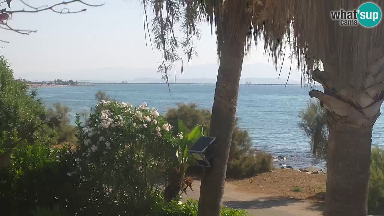 Live webcam Capoterra – La Maddalena beach – Sardinia – Italy