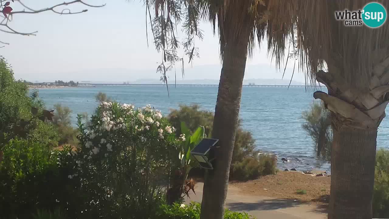 Webcam en vivo Capoterra – Playa La Maddalena – Cerdeña – Italia