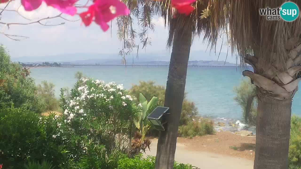 Live webcam Capoterra – La Maddalena beach – Sardinia – Italy