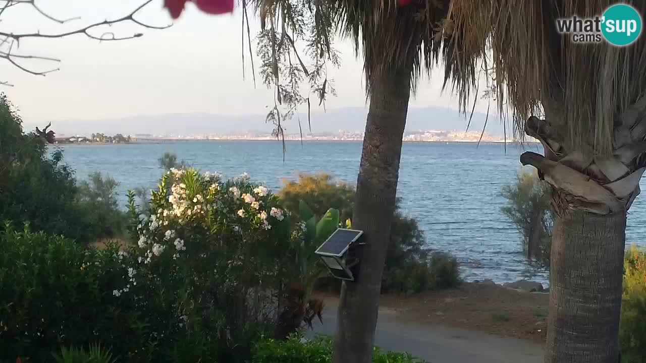 Live Webcam Capoterra – La Maddalena Strand – Sardinien – Italien