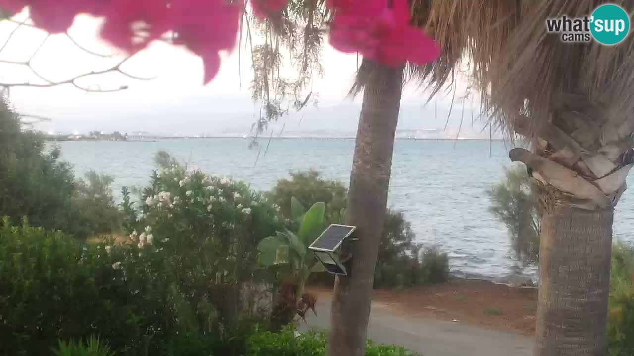 Live webcam Capoterra – Spiaggia della Maddalena – Sardegna – Italia