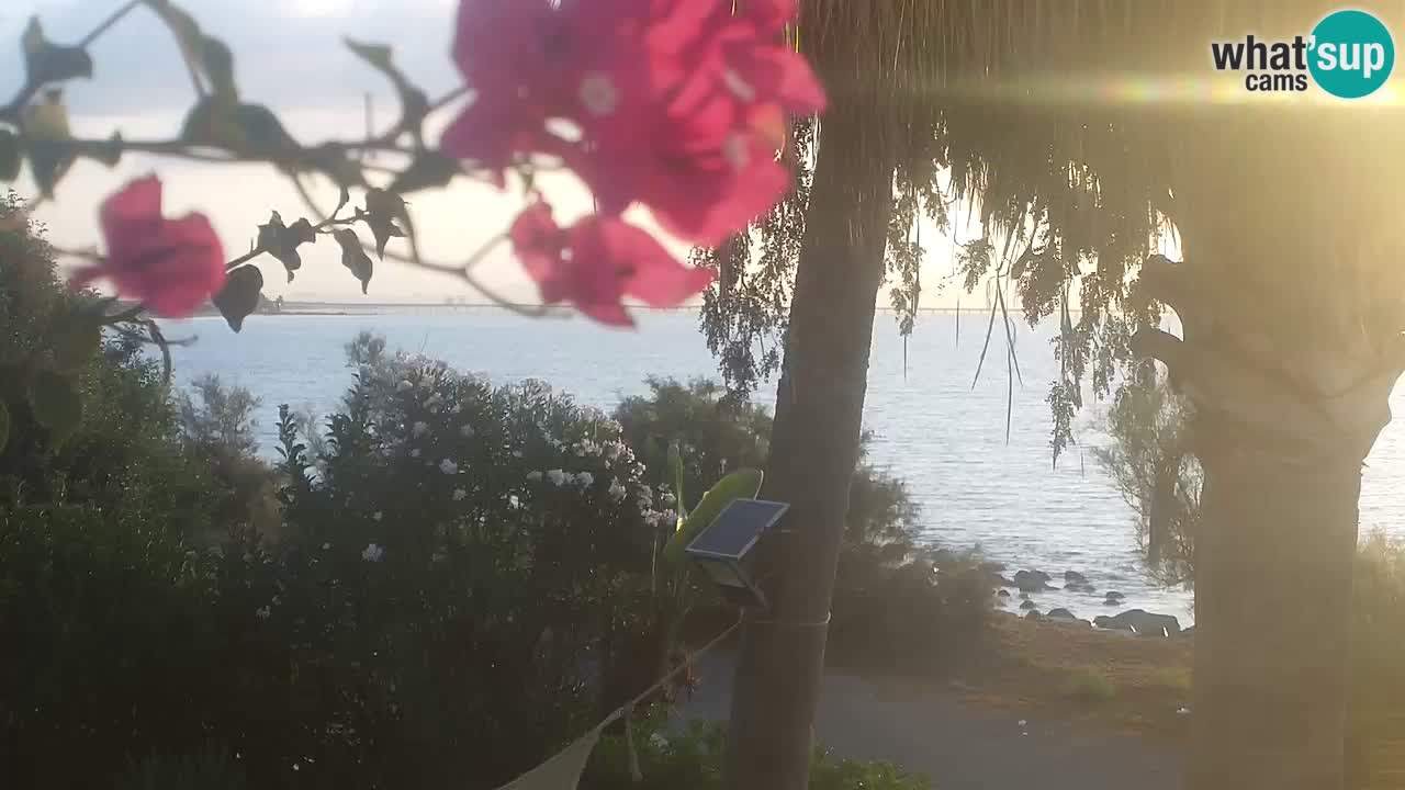 Live Webcam Capoterra – La Maddalena Strand – Sardinien – Italien