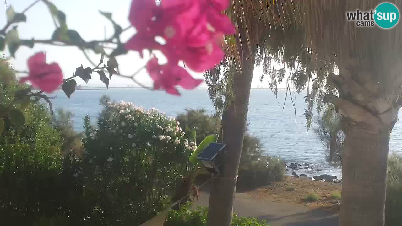 Webcam en vivo Capoterra – Playa La Maddalena – Cerdeña – Italia