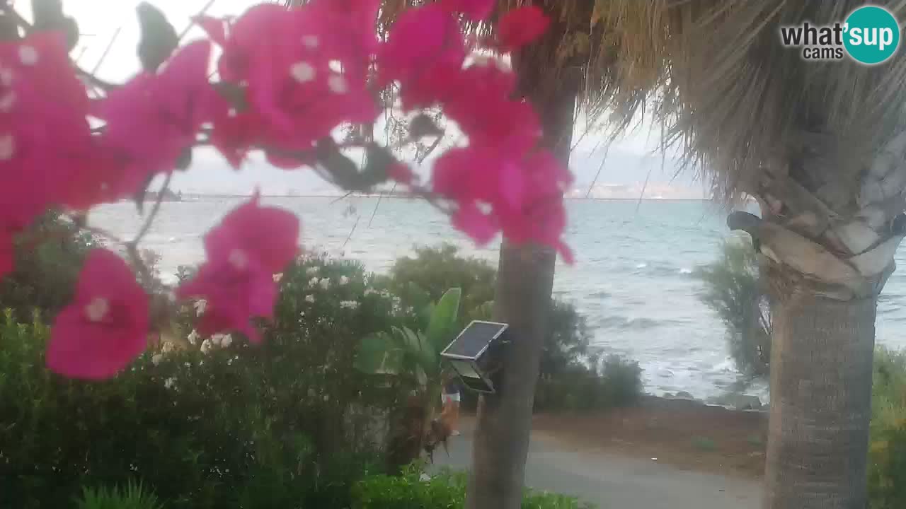 Live webcam Capoterra – Spiaggia della Maddalena – Sardegna – Italia