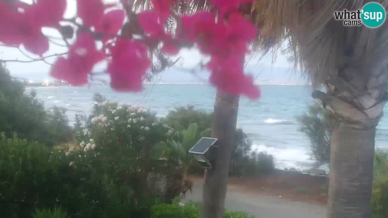 Live Webcam Capoterra – La Maddalena Strand – Sardinien – Italien