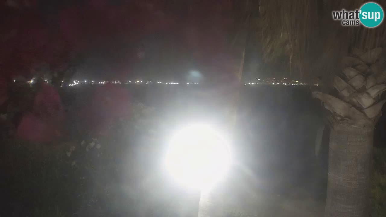 Live webcam Capoterra – La Maddalena beach – Sardinia – Italy