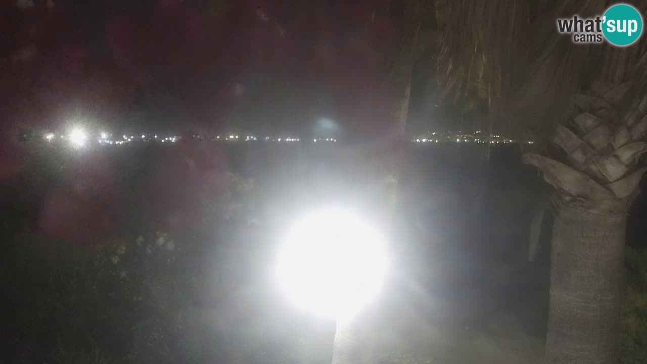Webcam en vivo Capoterra – Playa La Maddalena – Cerdeña – Italia