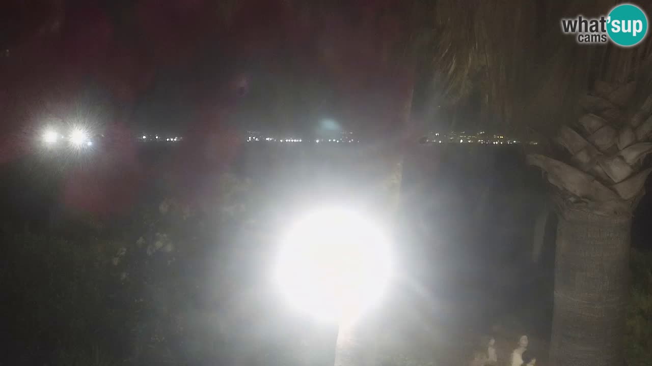 Webcam en direct Capoterra – Plage de La Maddalena – Sardaigne – Italie