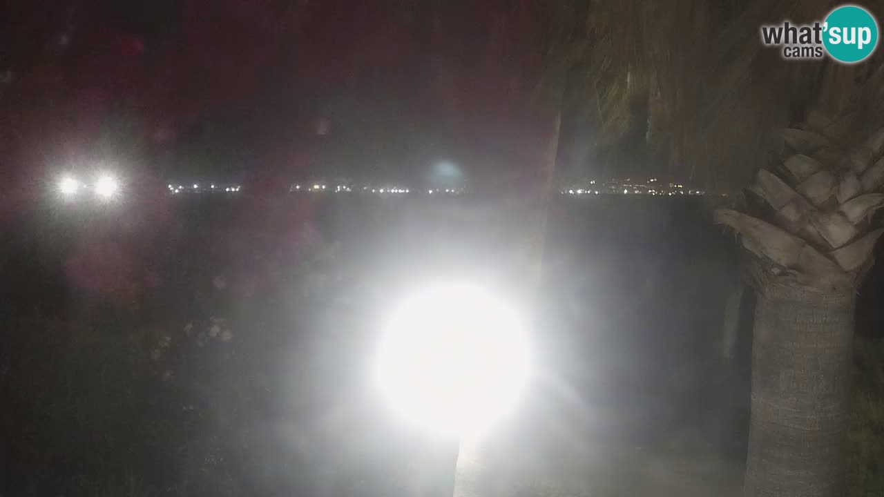 Live webcam Capoterra – La Maddalena beach – Sardinia – Italy