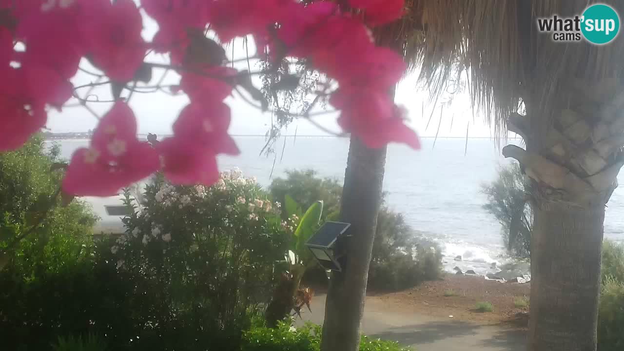 Web kamera uživo Capoterra – plaža La Maddalena – Sardinija – Italija