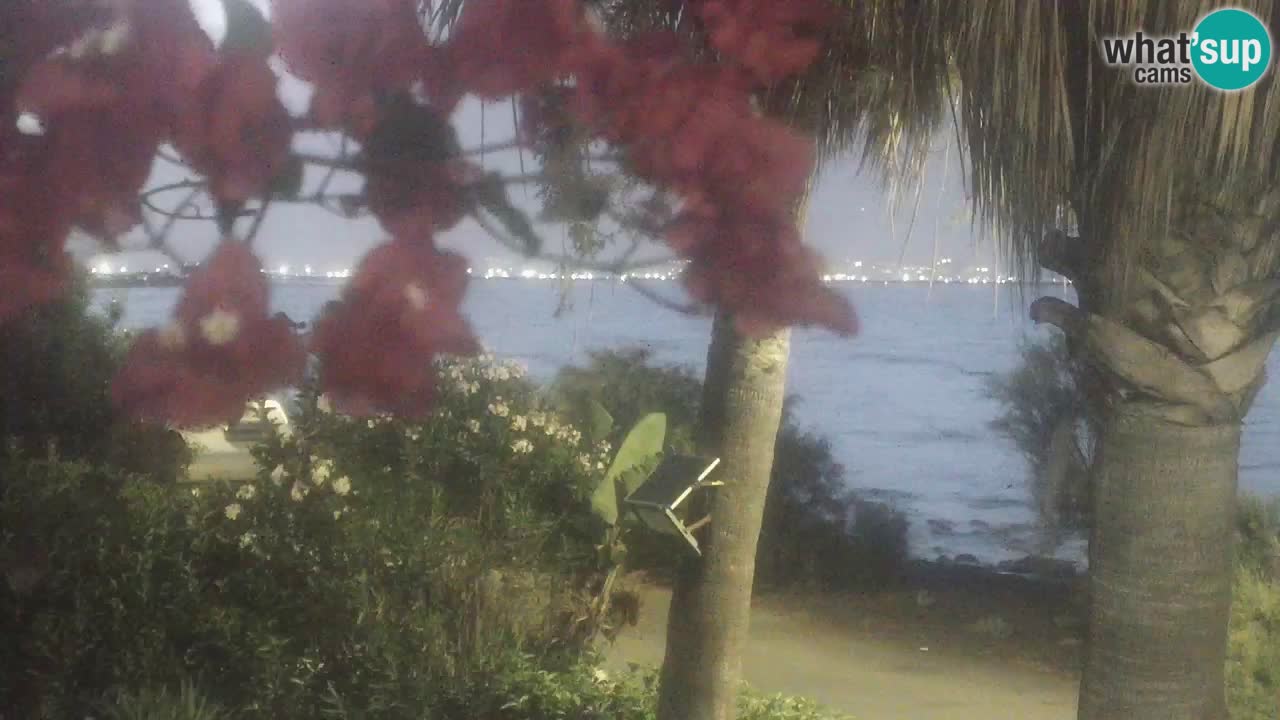 Webcam en direct Capoterra – Plage de La Maddalena – Sardaigne – Italie