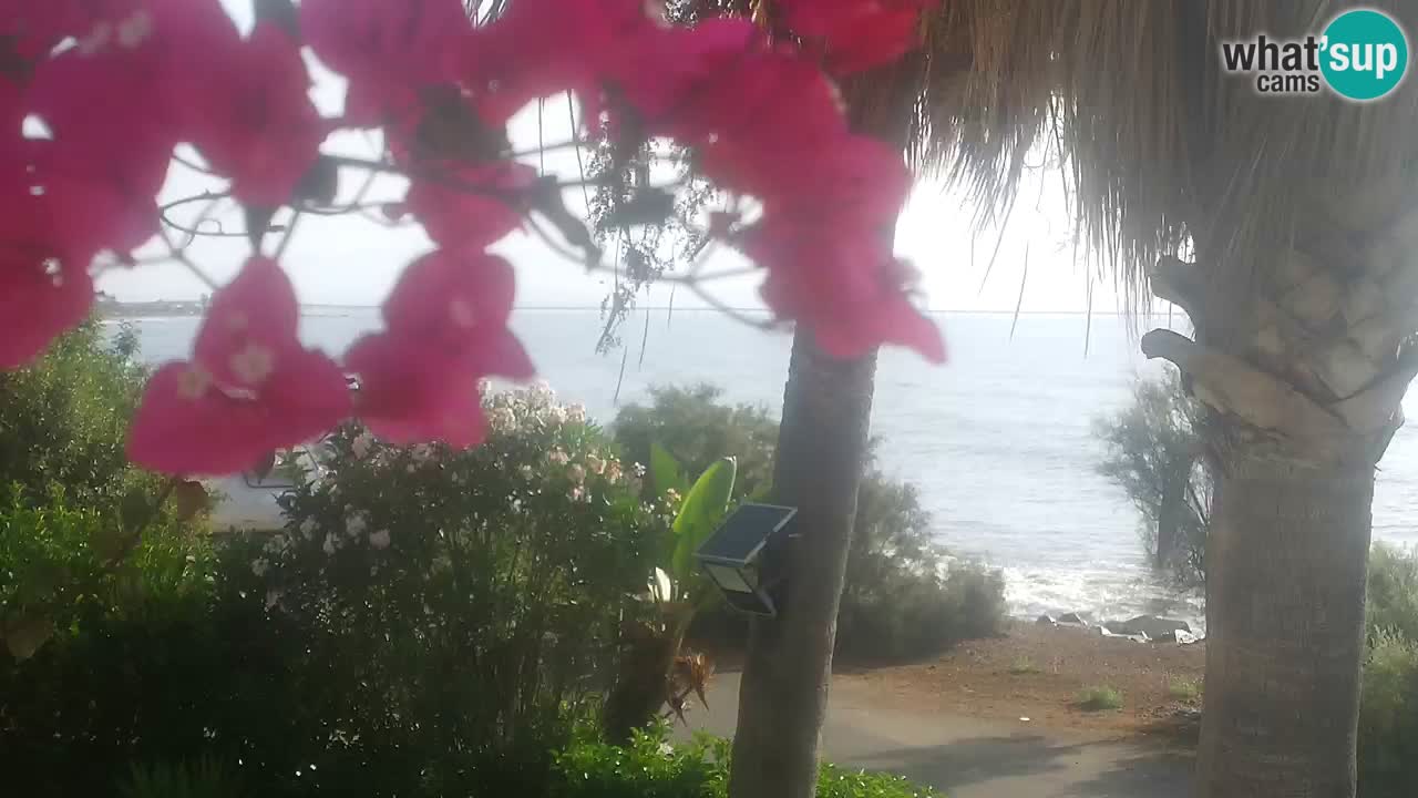 Live webcam Capoterra – Spiaggia della Maddalena – Sardegna – Italia