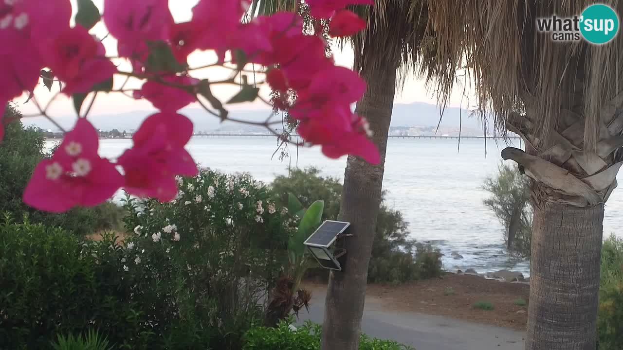 Live webcam Capoterra – La Maddalena beach – Sardinia – Italy