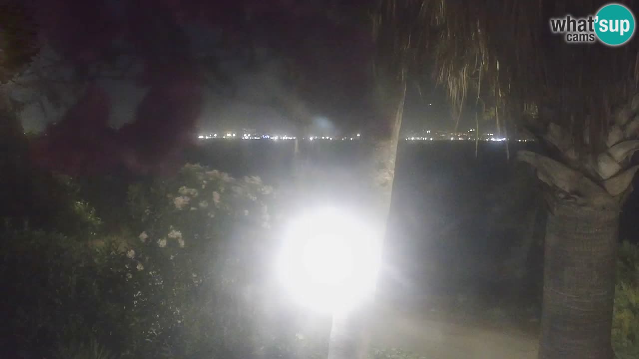 Live webcam Capoterra – Spiaggia della Maddalena – Sardegna – Italia
