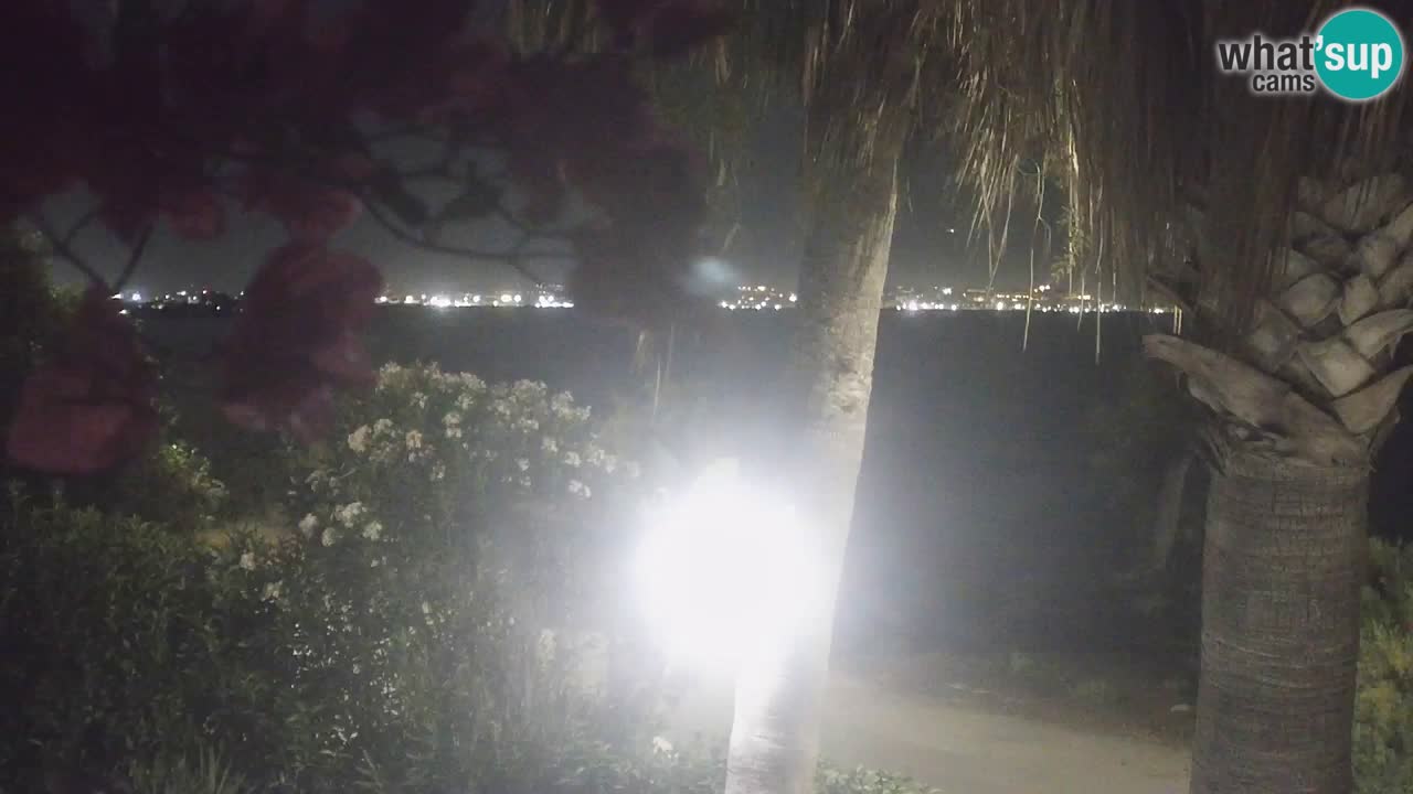 Webcam en direct Capoterra – Plage de La Maddalena – Sardaigne – Italie