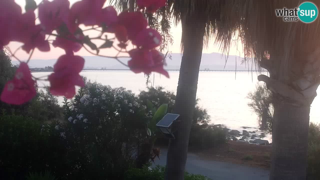 Live Webcam Capoterra – La Maddalena Strand – Sardinien – Italien