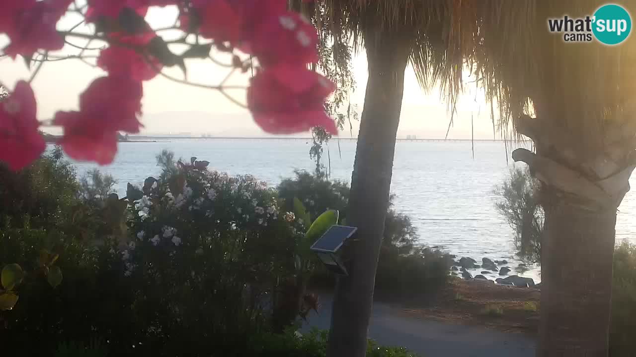 Live Webcam Capoterra – La Maddalena Strand – Sardinien – Italien