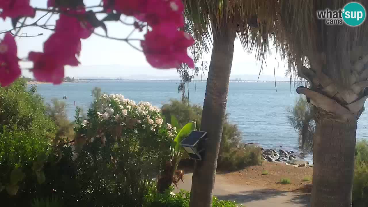 Live Webcam Capoterra – La Maddalena Strand – Sardinien – Italien