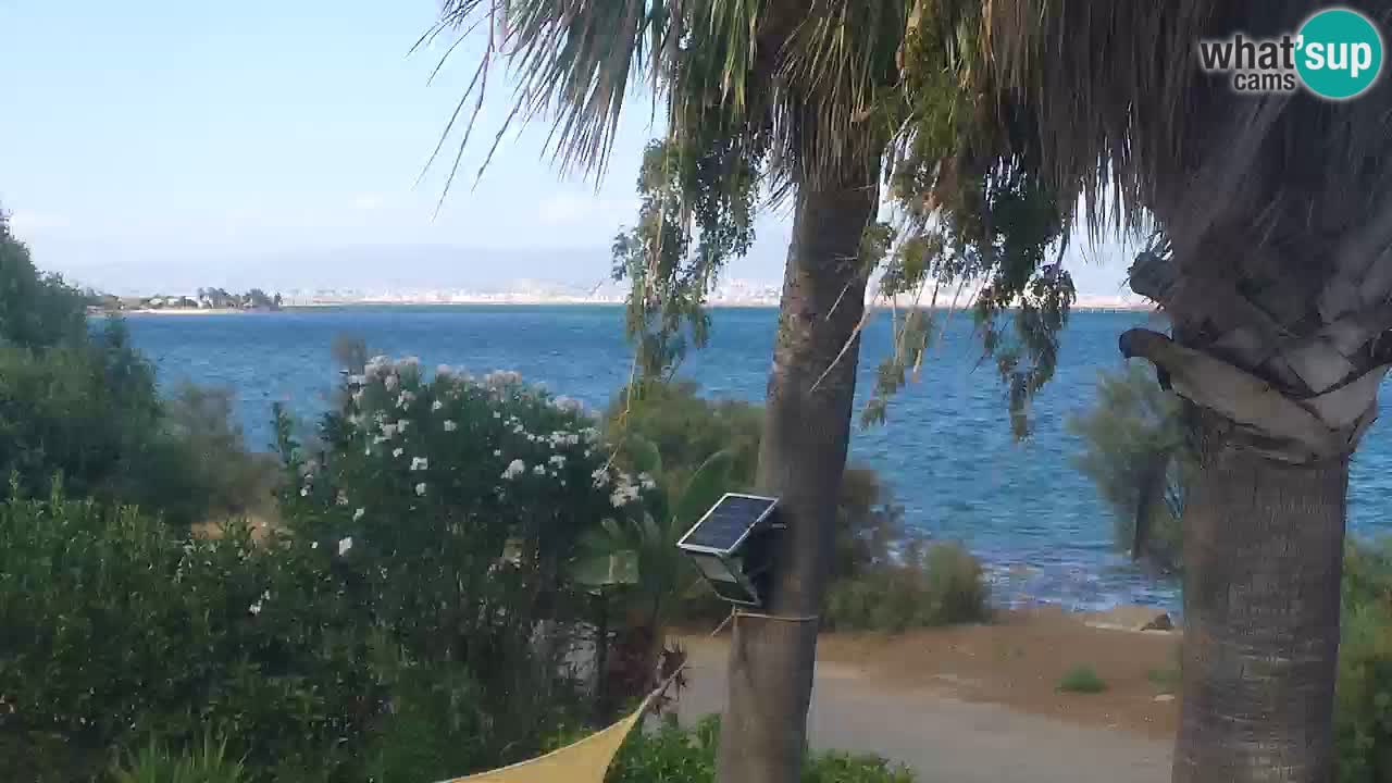 Live Webcam Capoterra – La Maddalena Strand – Sardinien – Italien