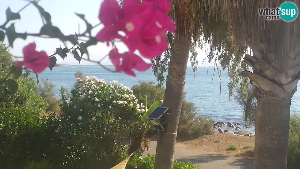 Live webcam Capoterra – La Maddalena beach – Sardinia – Italy